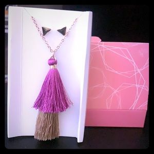 Lily sky earring and necklace set